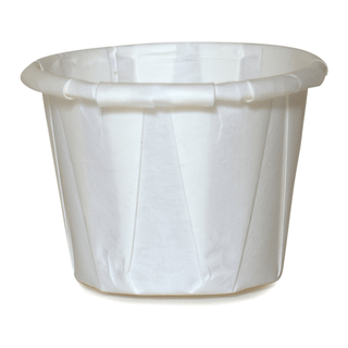 CUP, SOUFFLE PORTN TRTD PAPER WHT 3/4OZ (250/SL 20SL/CS) | Quantity - 1x CS