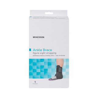 McKesson Low Profile Open Heel Open Toe Ankle Brace, Small | Quantity - 1x EA