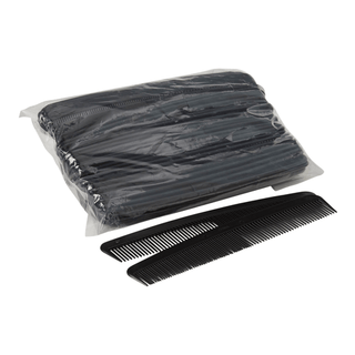 McKesson Black Plastic Hair Comb, 7 Inch | Quantity - 1x BG