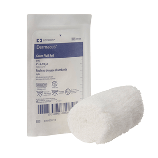 Dermacea™ Sterile Fluff Bandage Roll, 4 Inch x 4-1/8 Yard, 6-Ply | Quantity - 1x RL