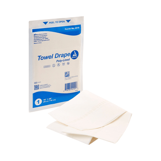 dynarex® Sterile Towel General Purpose Drape, 18 x 26 Inch | Quantity - 1x CS