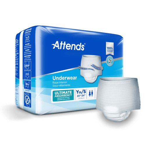 Attends® Advanced Underwear, Youth / Small | Quantity - 1x BG