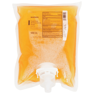 McKesson Clean Scent Foaming Antibacterial Soap, 1000 mL Refill Bag | Quantity - 1x EA
