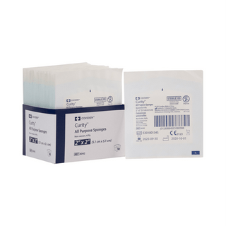 Curity™ Sterile Nonwoven Sponge, 2 x 2 Inch, 4-Ply | Quantity - 1x PK