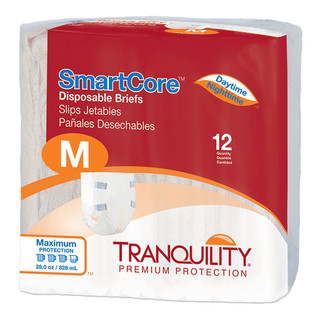 Tranquility SmartCore™ Maximum Protection Incontinence Brief, Medium | Quantity - 1x CS