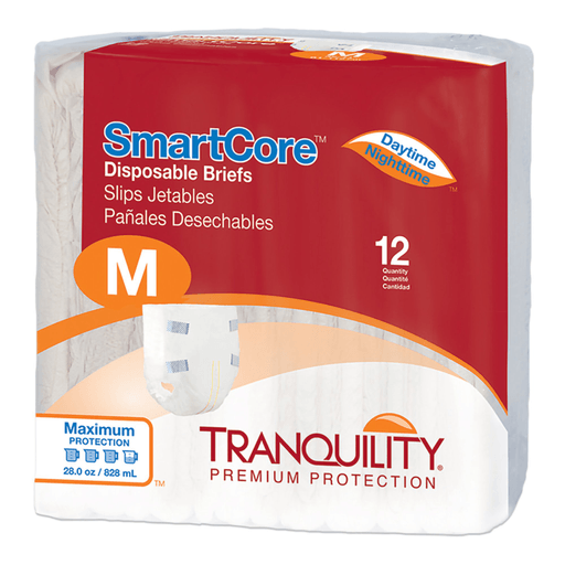 Tranquility SmartCore™ Maximum Protection Incontinence Brief, Medium | Quantity - 1x CS
