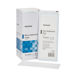 McKesson Nonadherent Dressing, 3 x 8 Inch | Quantity - 1x BX