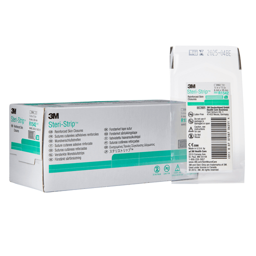 3M™ Steri-Strip™ Skin Closure Strip, 0.25 x 1.5 in. | Quantity - 1x EA