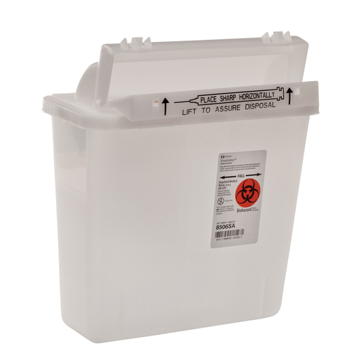 SharpStar™ In-Room™ Multi-purpose Sharps Container, 1.25 Gal., 12½ x 10¾ x 5½" | Quantity - 1x CS