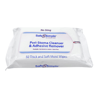 Safe n Simple™ Adhesive Remover Wipes | Quantity - 1x PK