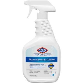 Clorox Healthcare® Bleach Germicidal Cleaner, Spray Bottle, 32 oz. | Quantity - 1x CS