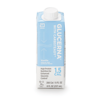 Glucerna® 1.5 Cal Vanilla High Protein Nutrition for Enhanced Glycemic Control | Quantity - 1x CS