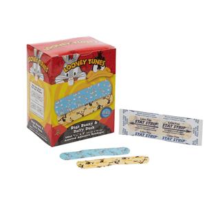 Looney Tunes™ Stat Strip® Adhesive Strip, 3/4 x 3 Inch | Quantity - 1x CS