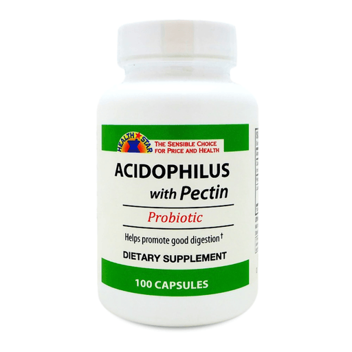 Health Star® Acidophilus with Pectin Probiotic | Quantity - 1x BT