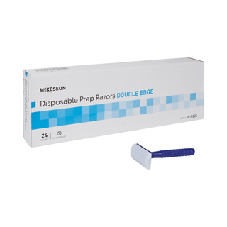 McKesson Single-Blade Razor, Double-Edged, Disposable | Quantity - 1x EA