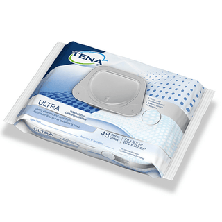 Tena® Ultra Washcloths, Disposable, Soft Pack | Quantity - 1x CS