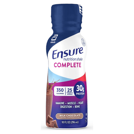 Ensure Complete® Nutrition Shake, Chocolate, 10-ounce bottle | Quantity - 1x CS
