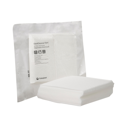 EasiCleanse® Bath No-Rinse, Self-Sudsing Wipes, Scented, 20 x 20 Centimeter | Quantity - 1x CS