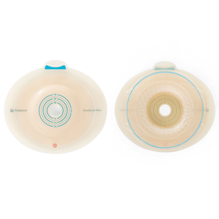 SenSura® Mio Convex Ostomy Barrier, Trim to Fit 15 – 40 mm, Red Match | Quantity - 1x BX