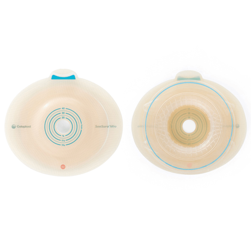 SenSura® Mio Convex Ostomy Barrier, Trim to Fit 15 – 40 mm, Red Match | Quantity - 1x BX