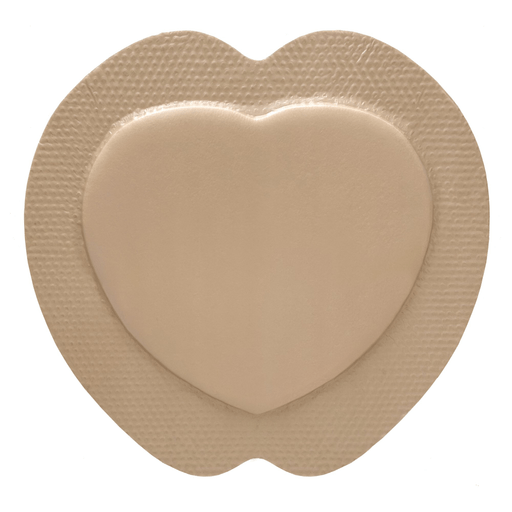 McKesson Hydrocellular Foam Dressing with Border Silicone Adhesive, Sacral | Quantity - 1x BX