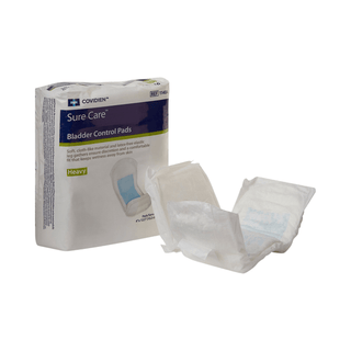 Sure Care™ Bladder Control Pads, Heavy Absorbency, 4 x 12.5 Inch | Quantity - 1x CS