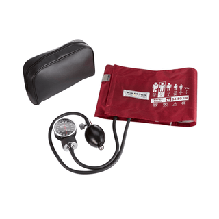 McKesson Lumeon Aneroid Sphygmomanometer with Large Cuff, 2-Tube, Pocket-Size | Quantity - 1x CS