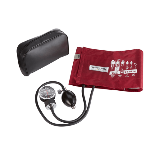 McKesson Lumeon Aneroid Sphygmomanometer with Large Cuff, 2-Tube, Pocket-Size | Quantity - 1x CS