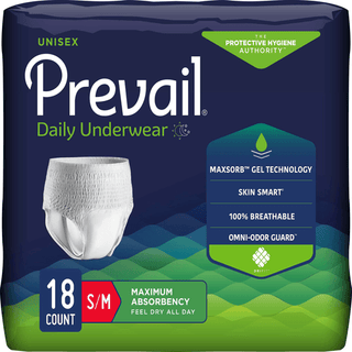 Prevail® Maximum Absorbent Underwear, Small / Medium | Quantity - 1x CS