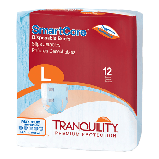 Tranquility SmartCore™ Maximum Protection Incontinence Brief, Large | Quantity - 1x CS
