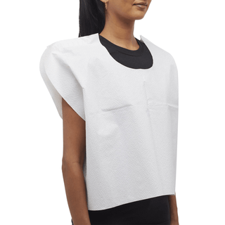 McKesson Exam Cape, White, One Size Fits Most | Quantity - 1x CS