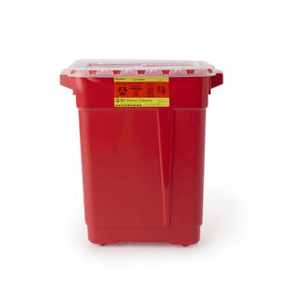 BD Multi-purpose Sharps Container, 9 Gallon, 18-1/2 x 17-3/4 x 11-3/4 Inch | Quantity - 1x EA