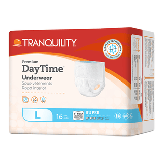 Tranquility Premium DayTime Disposable Absorbent Underwear, L | Quantity - 1x CS