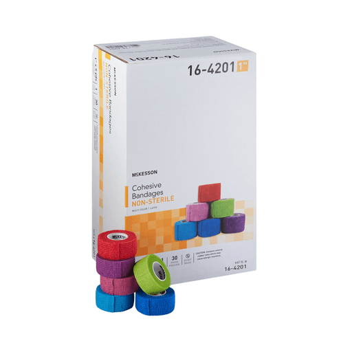 BANDAGE, COHESIVE N/S LF TAN 1" (30/CS) | Quantity - 1x EA