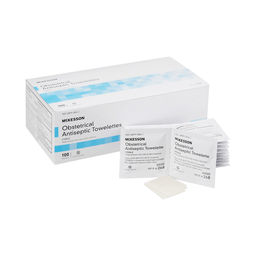 McKesson Obstetrical Antiseptic Skin Wipes | Quantity - 1x CS