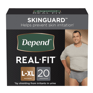 Depend® Real Fit® Maximum Absorbent Underwear, Large / Extra Large | Quantity - 1x CS