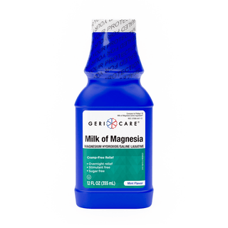 Geri-Care® Magnesium Hydroxide Laxative, 12-ounce Bottle | Quantity - 1x CS