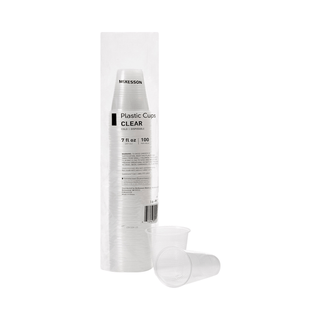 McKesson Polypropylene Drinking Cup, 7 oz., Clear | Quantity - 1x SL