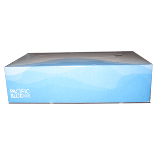 Pacific Blue Select Facial Tissue, White, 7-15/16" x 4-3/4", 2-Ply | Quantity - 1x CS