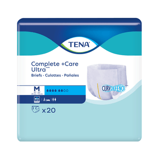 TENA Complete +Care Ultra™ Briefs with CurvDefence™, Medium | Quantity - 1x CS