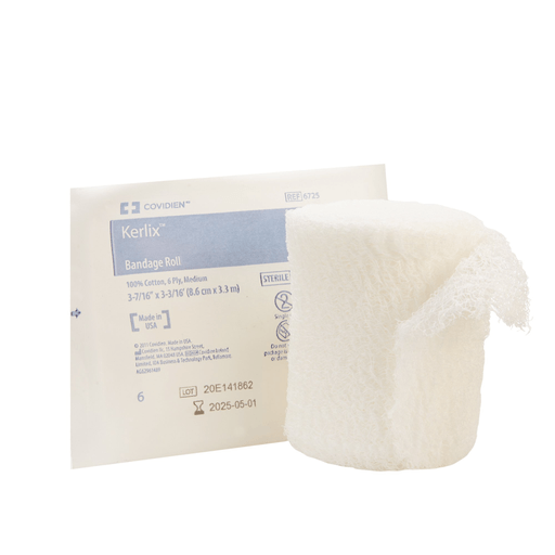 Kerlix™ Sterile Fluff Bandage Roll, 3-4/10 Inch x 3-6/10 Yard, 6-Ply | Quantity - 1x CS