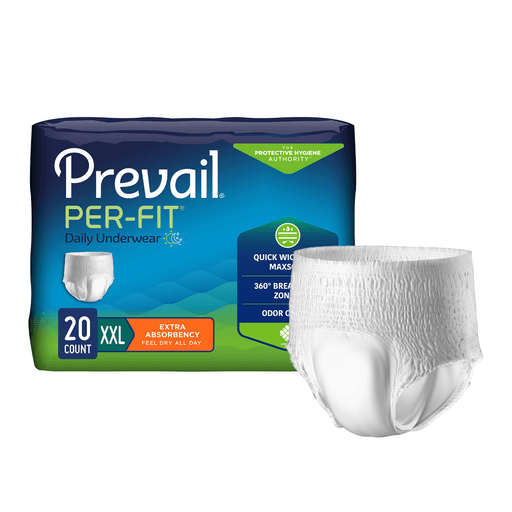 Prevail Per-Fit® Daily Underwear, 2X-Large | Quantity - 1x CS