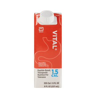 Vital® 1.5 Cal Vanilla Peptide-Based Therapeutic Nutrition for Tolerance, 8-oz. | Quantity - 1x CS