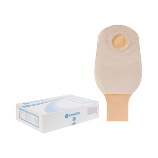 Sur-Fit Natura® Two-Piece Opaque Colostomy Pouch, 12-Inch Length, 1¾ Inch Flange | Quantity - 1x BX