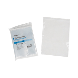 McKesson Zip Closure Bag, 10 X 13 Inches | Quantity - 1x CS