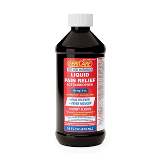 Geri-Care® Acetaminophen Pain Relief, 16 fl. oz. | Quantity - 1x BT
