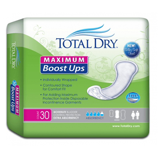 TotalDry™ Maximum Absorbency Incontinence Booster Pad, 13.8-Inch Length | Quantity - 1x BG