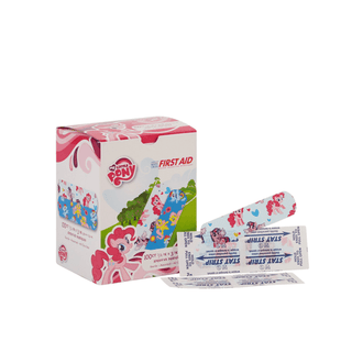American® White Cross Stat Strip® My Little Pony Kid Design Adhesive Strip | Quantity - 1x BX