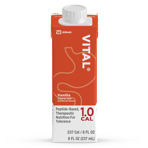 Vital® 1.0 Cal Vanilla Peptide-Based Therapeutic Nutrition for Tolerance | Quantity - 1x CS