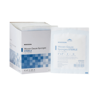 McKesson Sterile Gauze Sponge, 3 x 3 Inch, 12-Ply | Quantity - 1x EA